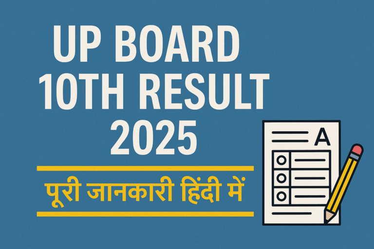 UP Board 10th Result 2025