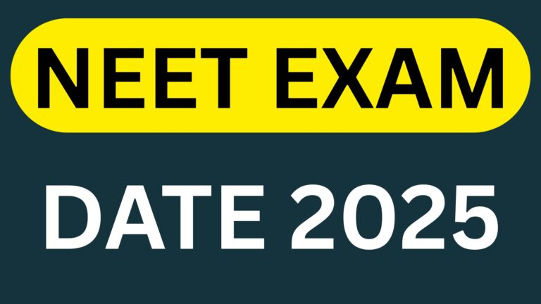 NEET 2025 Exam Date