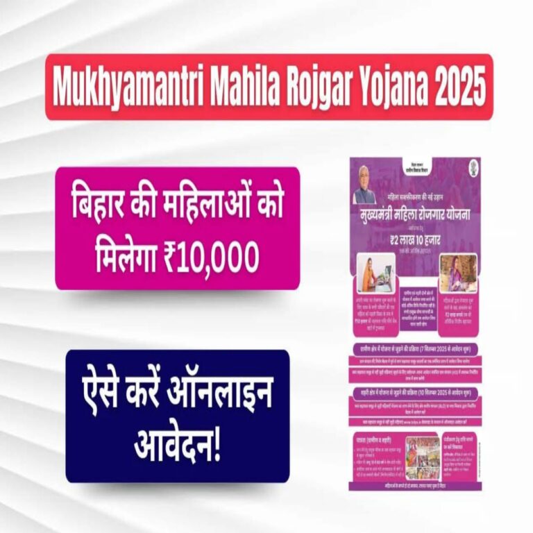Mukhyamantri Mahila Sashaktikaran Yojana